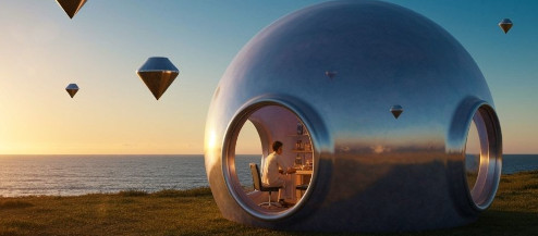 Exemple de visuel surréaliste - Page des artistes de surréalisme électronique